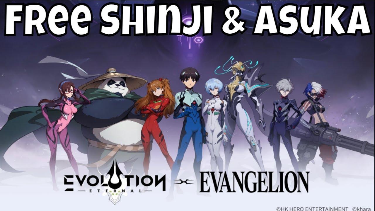 Eternal Evolution - Evangelion Collab/Get Shinji & Asuka Free/Rei Summons