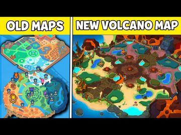 NEW Upcoming Volcano Map | Zooba