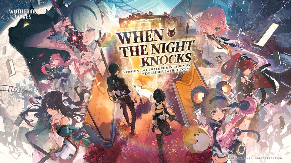 Wuthering Waves Version 1.4 "When the Night Knocks" is coming on November 14!