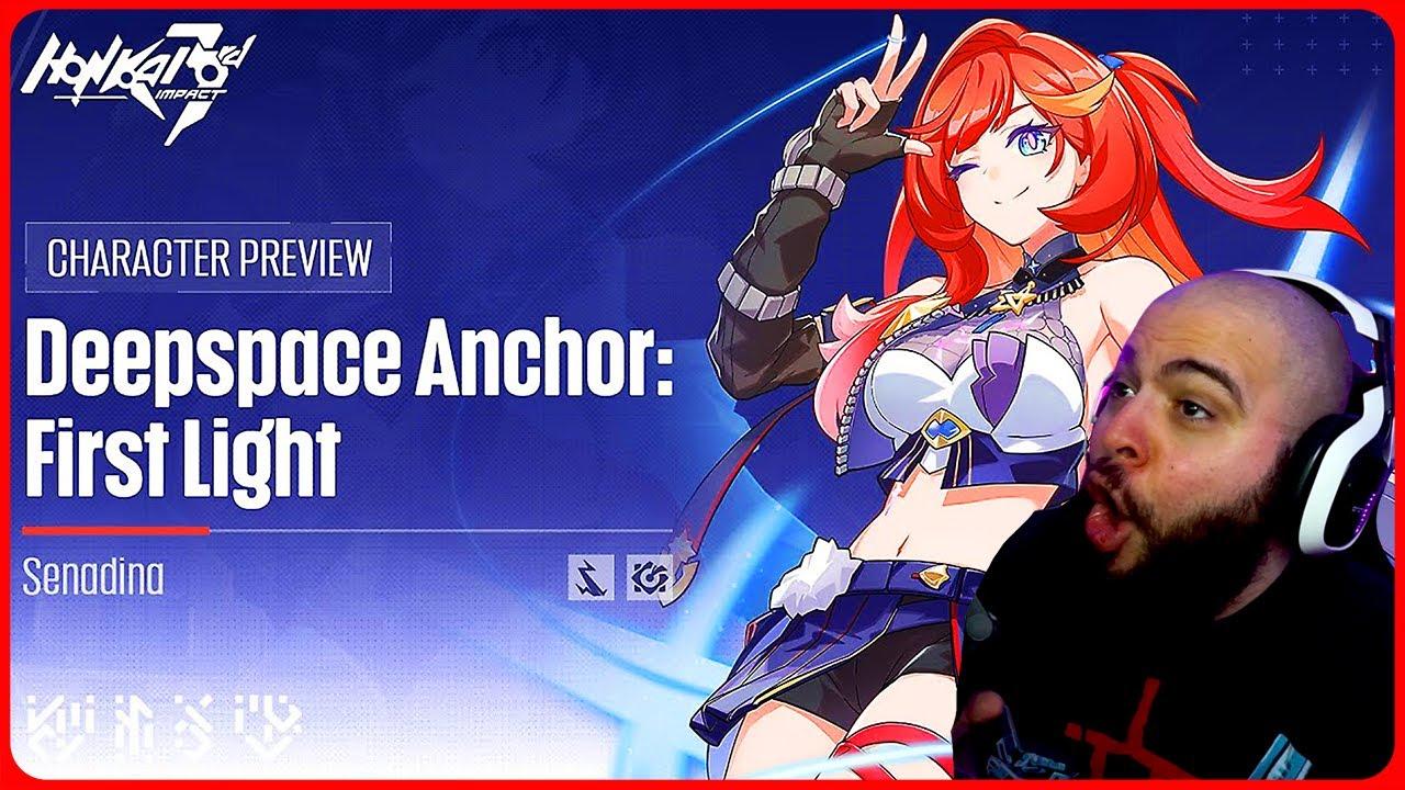 S-rank Battlesuit Senadina Reaction! l Deepspace Anchor: First Light Preview - Honkai Impact 3rd