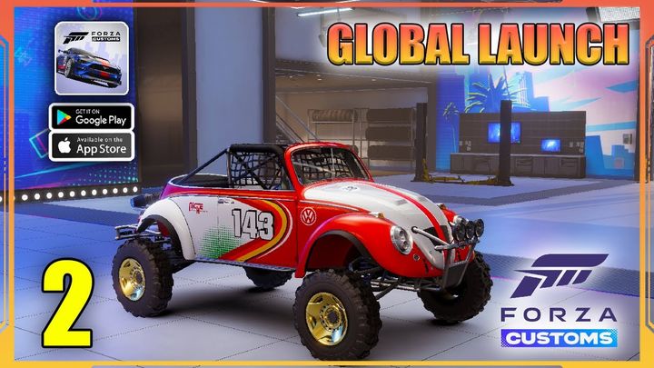 Forza Customs - Restore Cars Global Launch Gameplay Walkthrough Part 2 (Android, iOS)