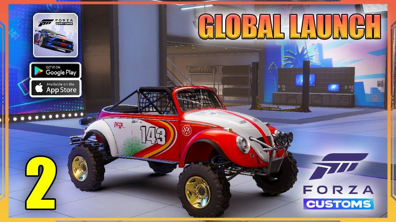 Forza Customs - Restore Cars Global Launch Gameplay Walkthrough Part 2 (Android, iOS)