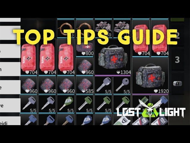 TOP TIPS AND GUIDE TO FPP LOST LIGHT