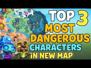 Top 3 Most Dangerous Characters in New Map | Zooba