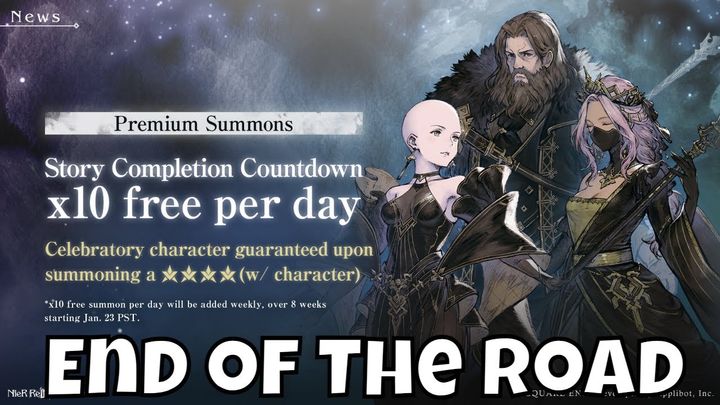 Nier Reincarnation - Salty Final Summons/Time To Sunset The /Square Trolling