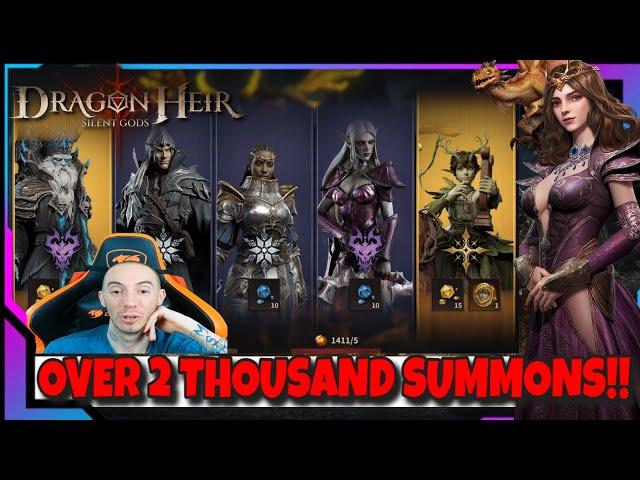 OVER 2 THOUSAND SUMMONS DRAGONHEIR SILENT GODS