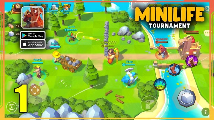 MiniLife Tournament Gameplay Walkthrough (Android, iOS) - Part 1