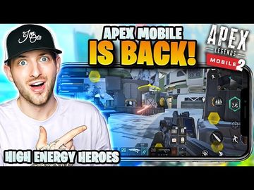 FIRST LOOK AT APEX LEGENDS MOBILE 2 (High Energy Heroes)
