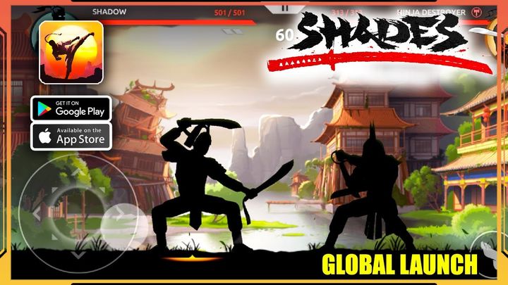 Shades Shadow Fight Roguelike Global Launch Gameplay (Android, iOS)