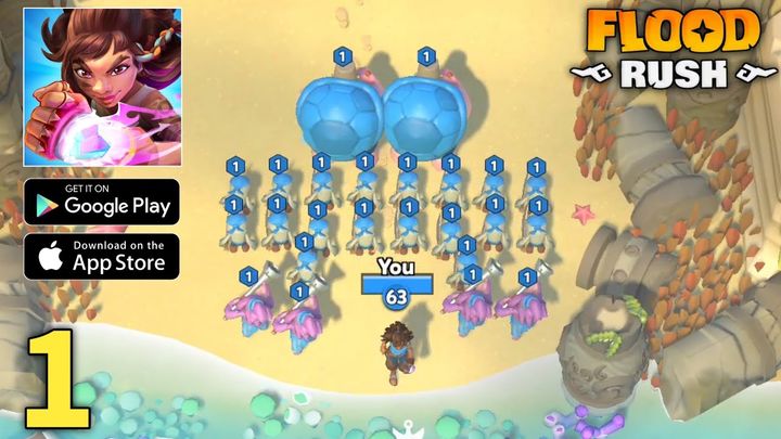 NEW Supercell Game - Flood Rush Gameplay