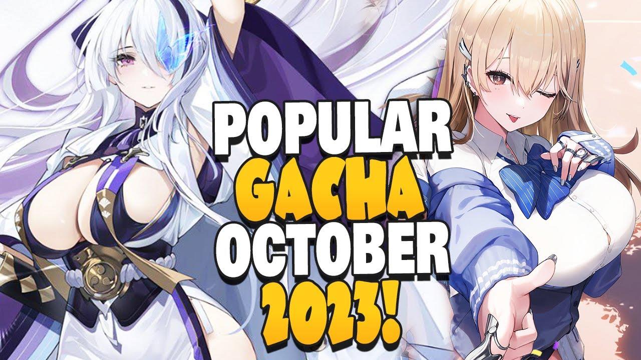 THE 20 MOST POPULAR GACHA GAMES OF OCTOBER, 2023!