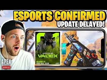 NEW UPDATE DELAYED in Apex Legends Mobile (ESPORTS COMING!)