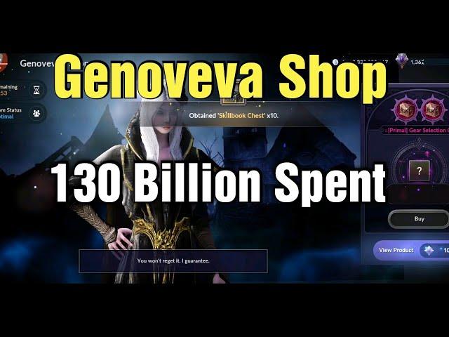 Black Desert Mobile Geneva Shop 130 Billion Spent - Worth It?!