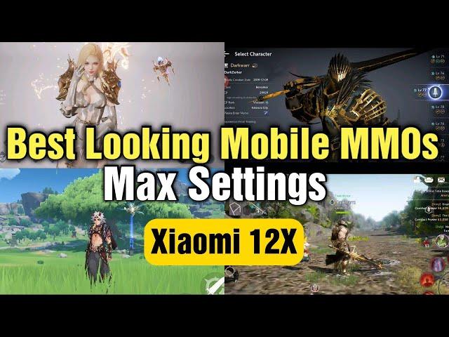 Best Looking Mobile Games Gameplay Max Settings on Xiaomi 12X