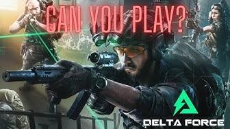 WHO CAN PLAY? - DELTA FORCE HAWK OPS