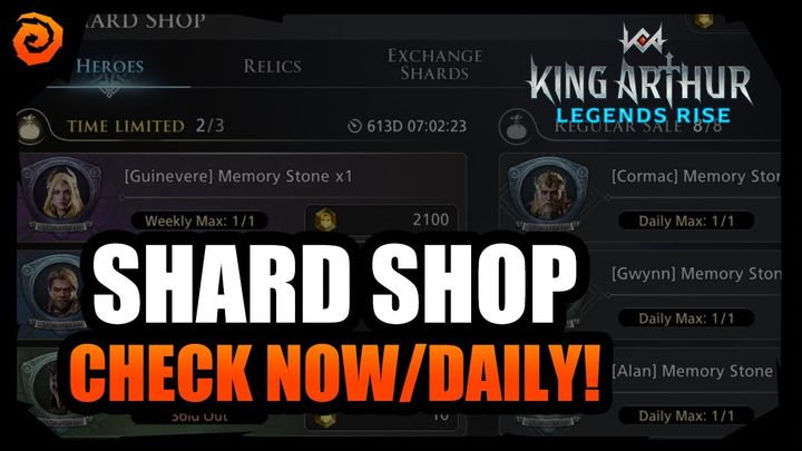 King Arthur: Legends Rise | Did You Forget About The Shard Shop?