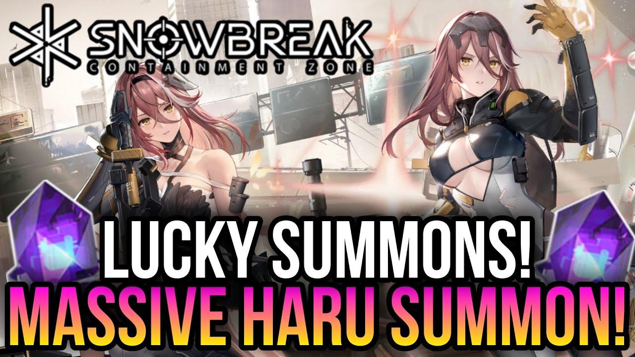 Snowbreak: Containment Zone - Best 5-Star Haru Summon! *I GOT LUCKY!*