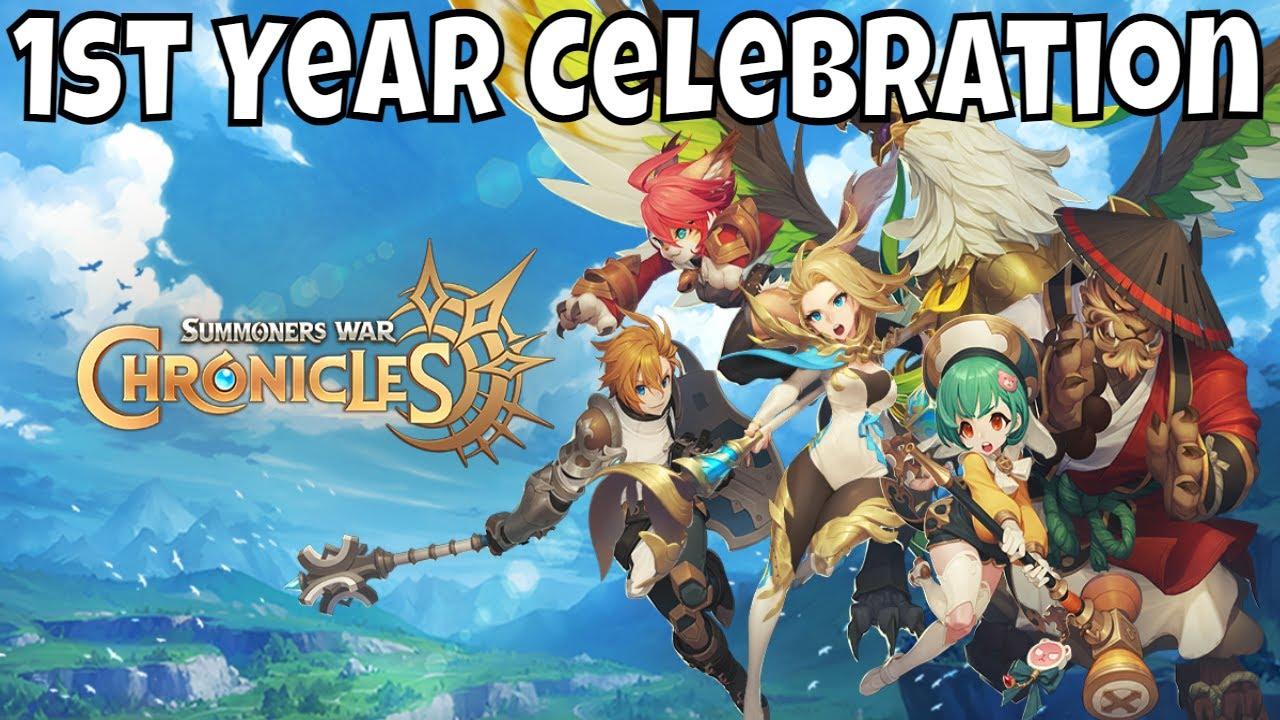 Summoners War: Chronicles - 1st Year Celebration/Best Time To Start/Tons Of Free Summons