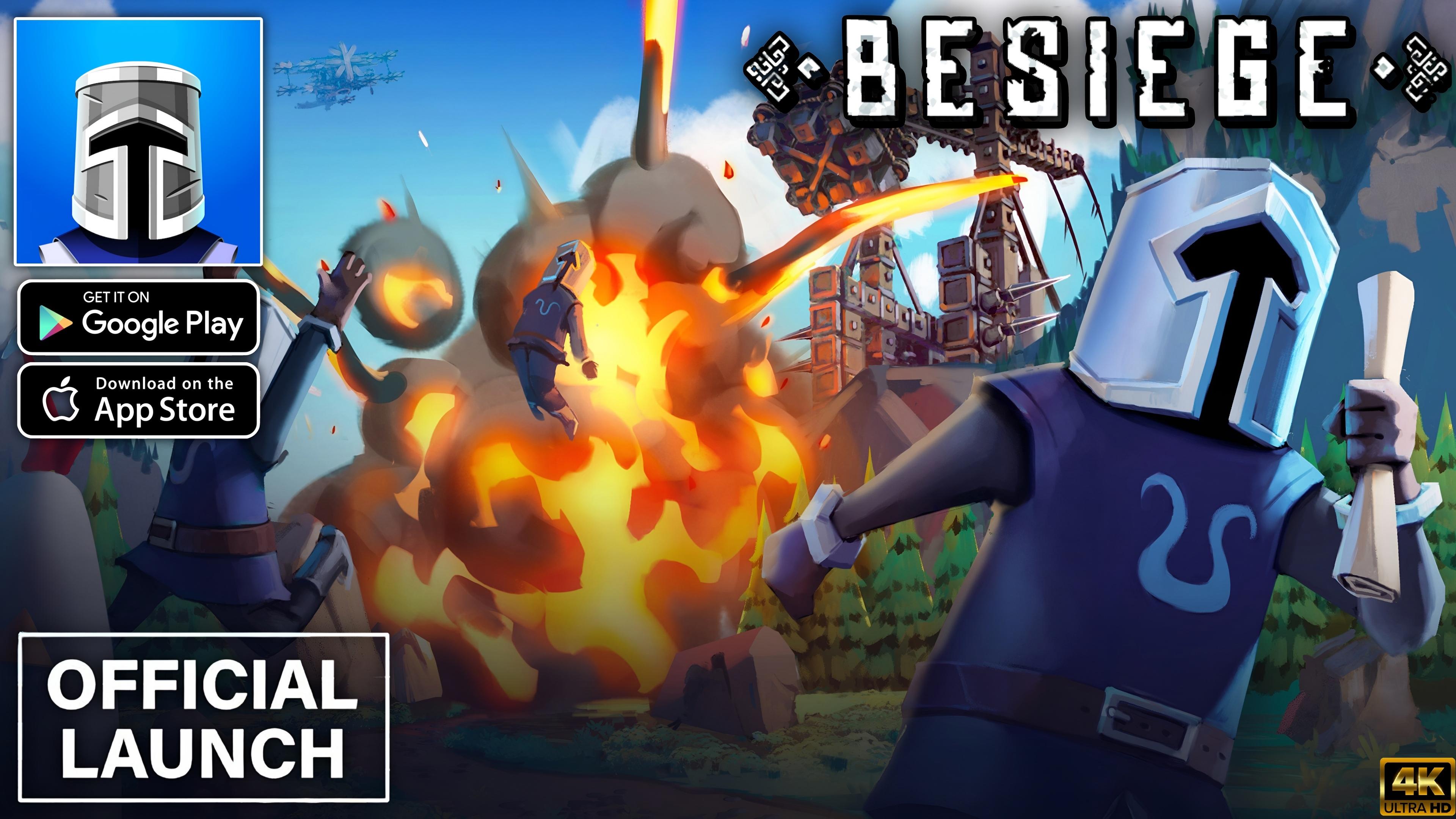 Besiege Mobile Official Launch Gameplay walkthrough part 1 (Android/iOS)