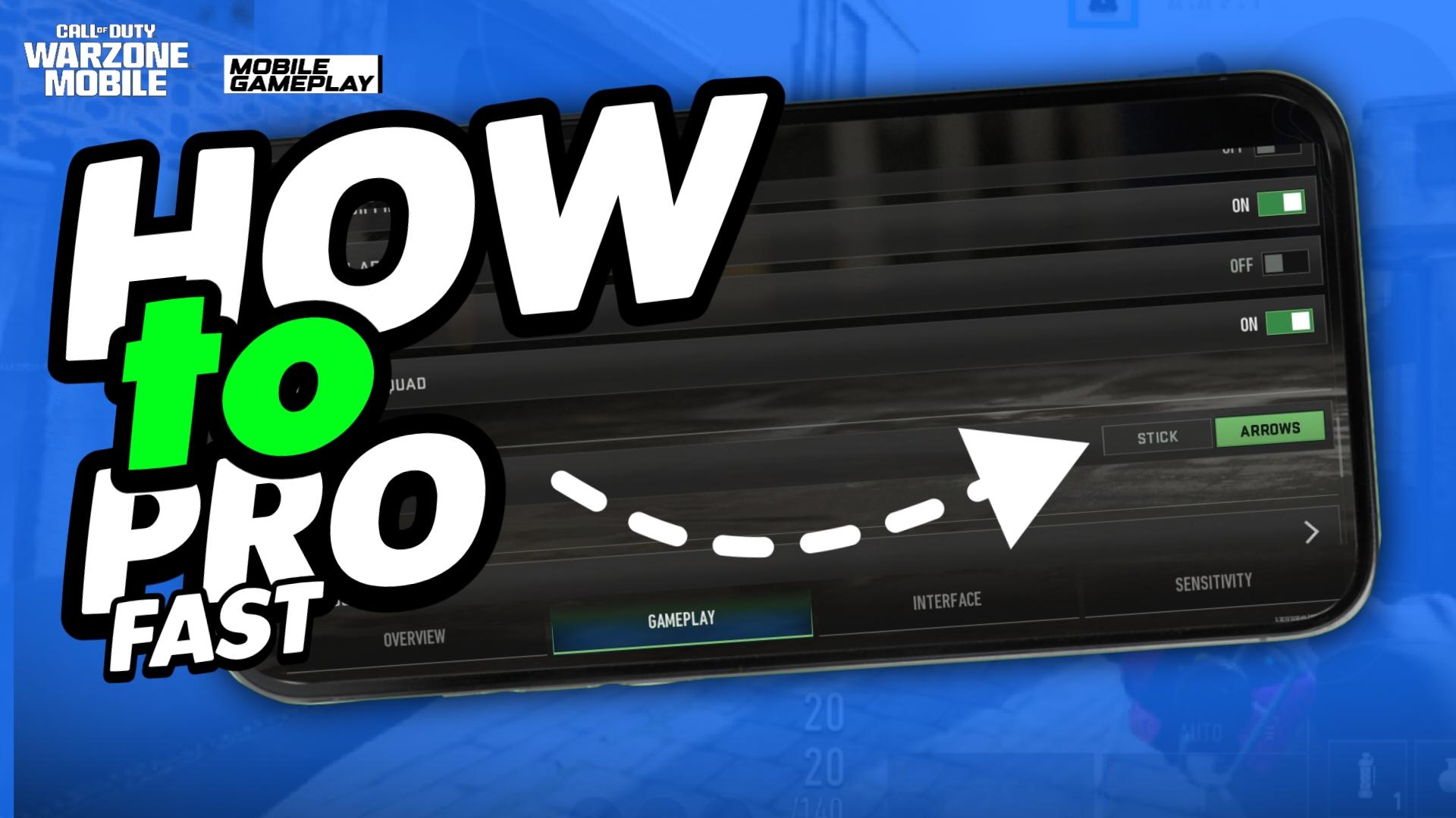 best setting for warzone mobile 