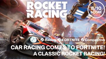 Competitive Rocket Power Car Racing Comes To Fortnite! | Rocket Racing Review!