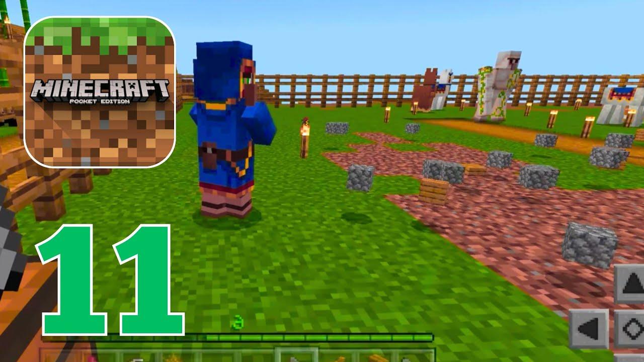 Minecraft : Pocket Edition - Gameplay Walkthrough | Part 11 (Android, iOS)