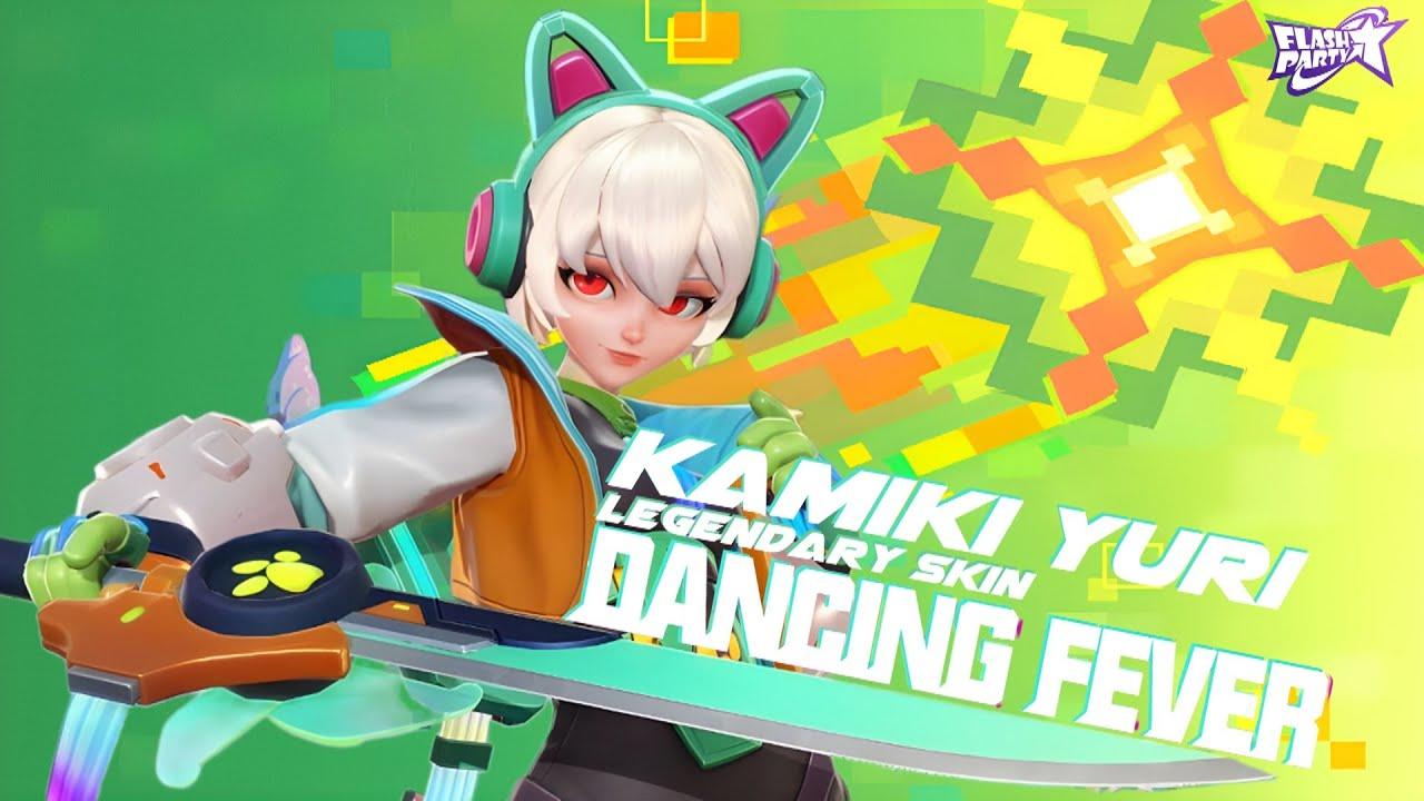 Kamiki yuri s legendary skin dancing fever flash party ss6 flash