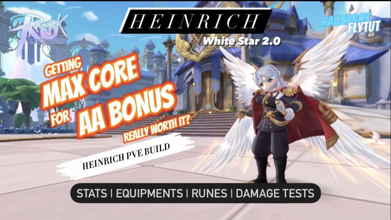 Ragnarok Mobile | Heinrich 2.0 (PVE Build + Dmg Tests)