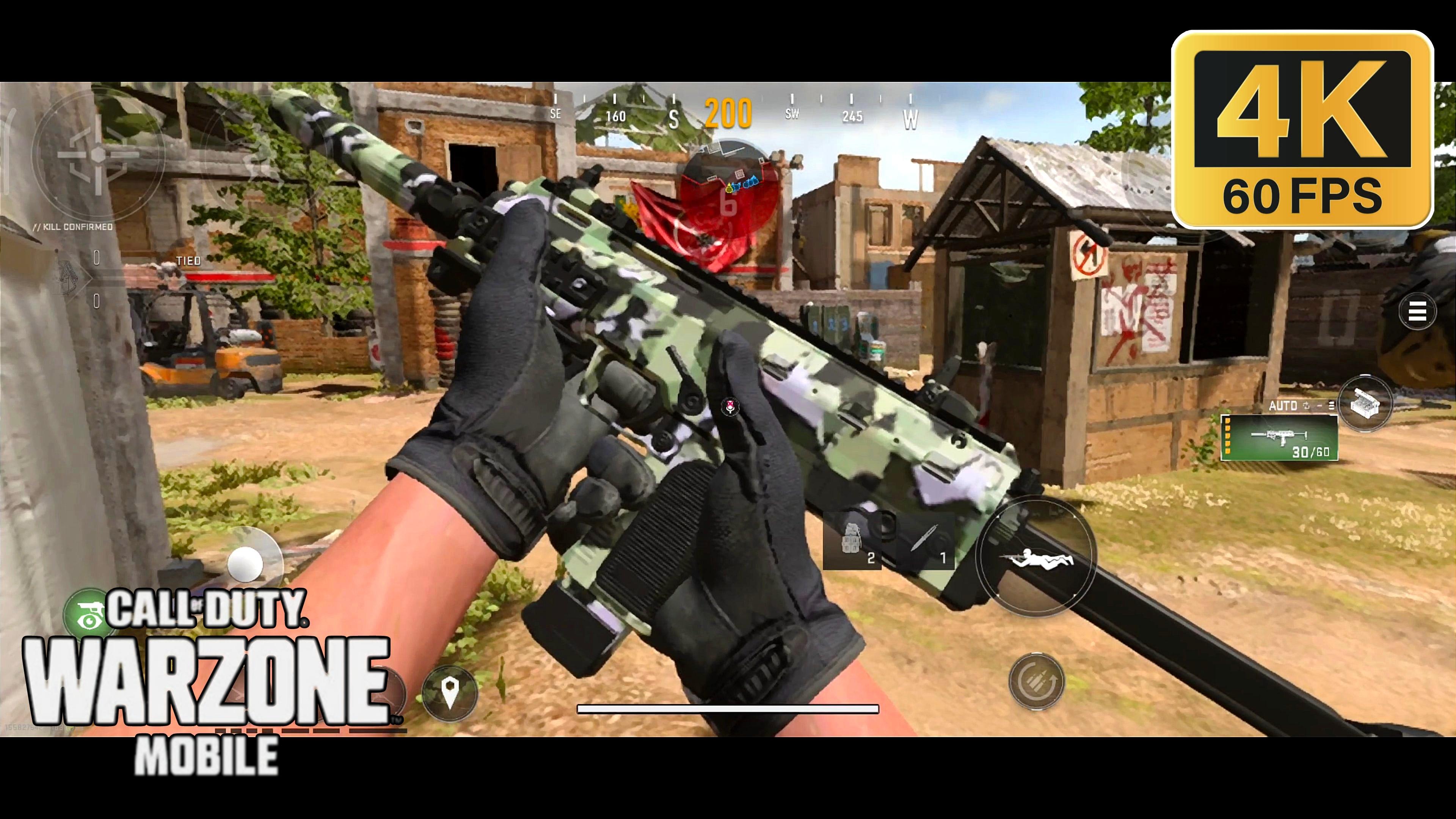 🔴 WARZONE MOBILE MP 6 fingers DIY trigger  POCO F5 PRO