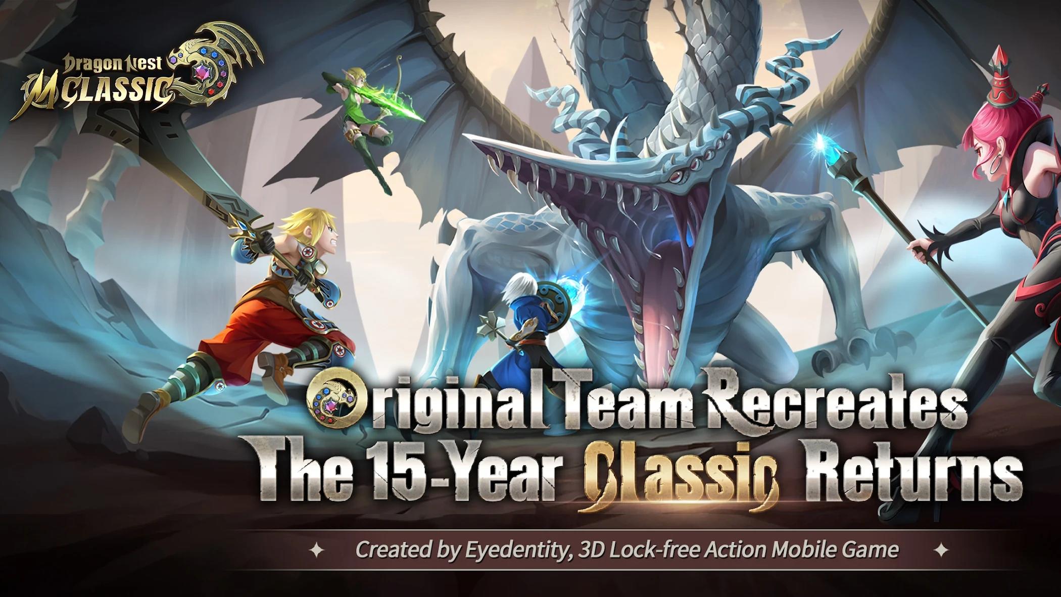Dragon Nest M: Classic Gameplay - New MMORPG Game for Mobile (Android,IOS)