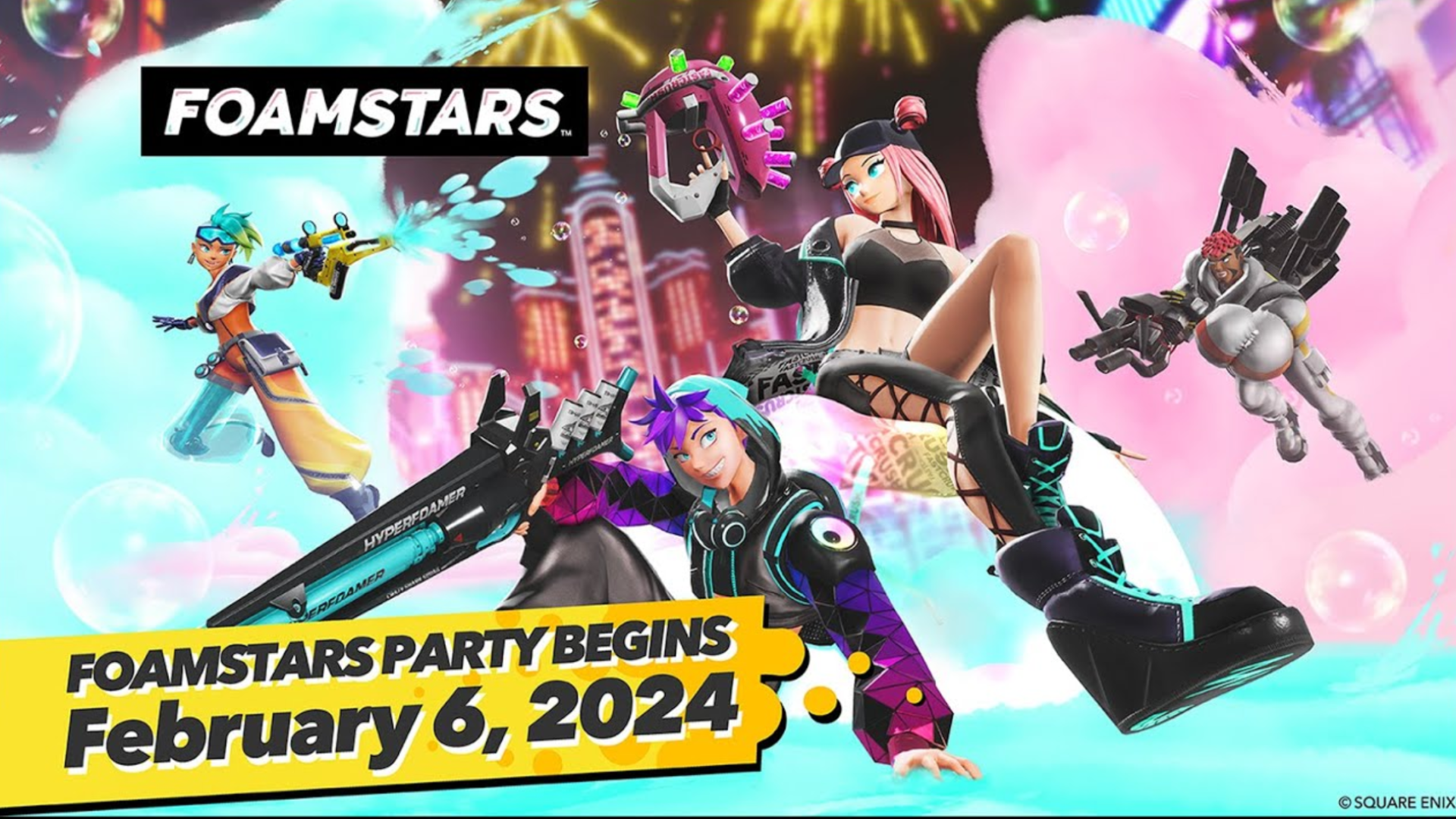 Foamstars丨Launches on February 6th, Also Available Day One on PlayStation Plus