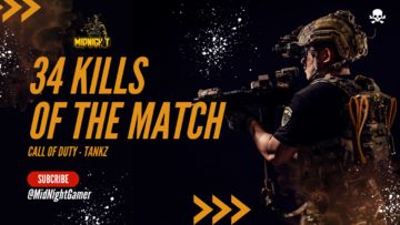 34 KILLS OF THE MATCH IN CALL OF DUTY BATTLE ROYAL | MidNight Gamer