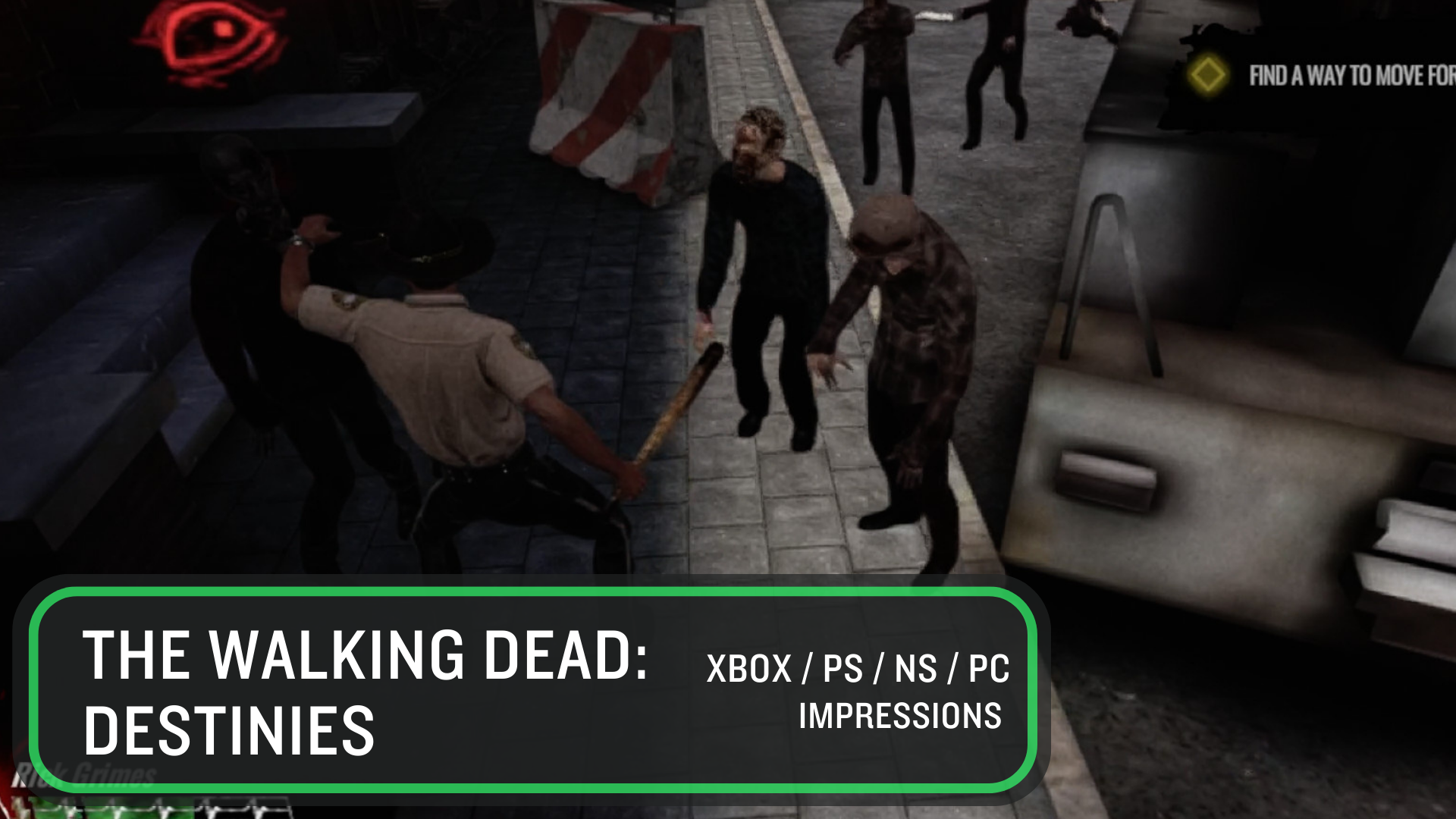 An alternative retelling of AMC's The Walking Dead S1-4 | Impressions - The Walking Dead: Destinies