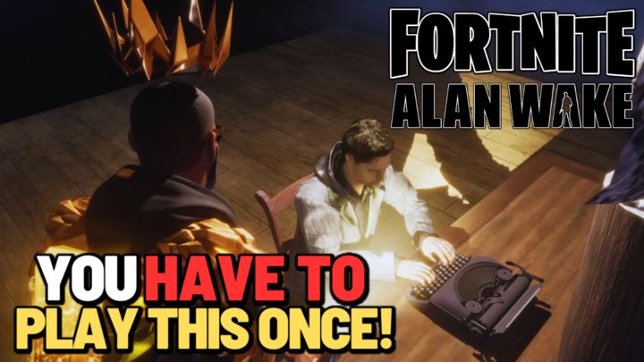 Alan Wake on His Battle Against Darkness in the New Fortnite's Alan Wake: Flashback!