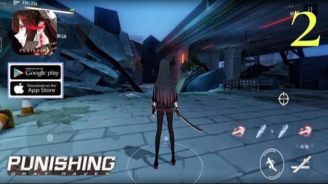 Punishing: Gray Raven Walkthrough Gameplay#2(Blue Stacks/Android/IOS)