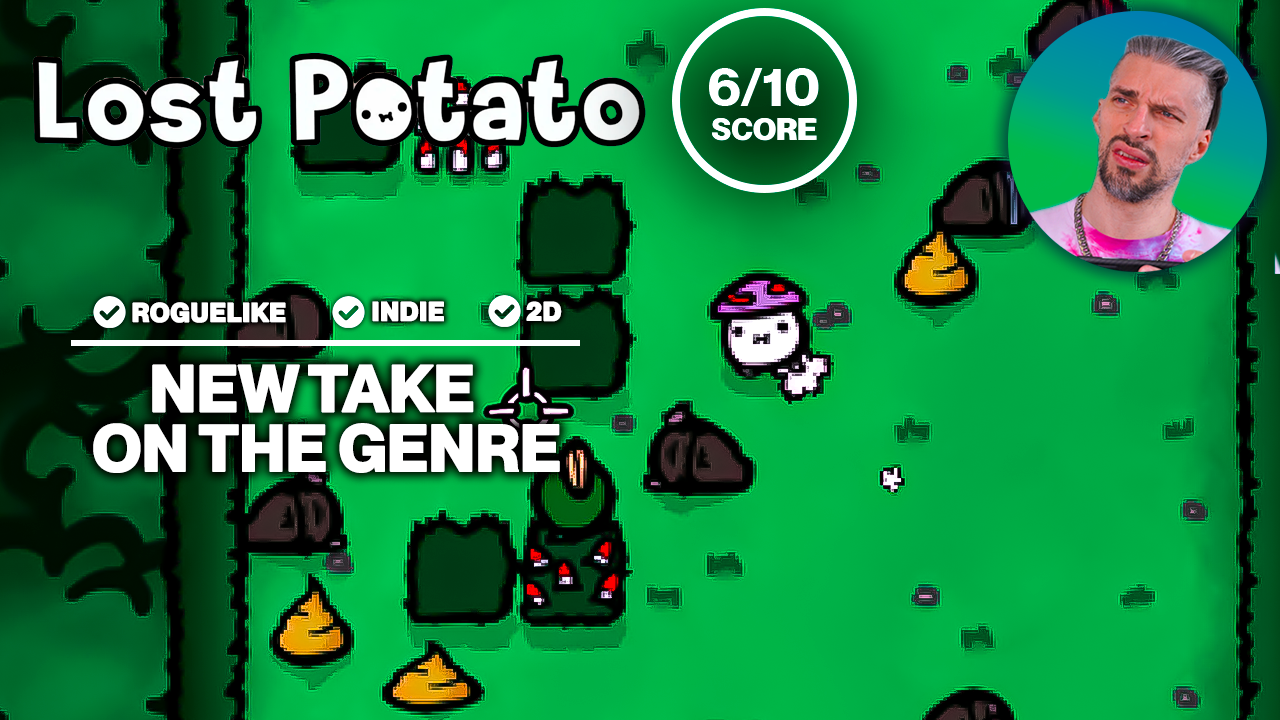 LOST POTATO - Man-Eating Tribes vs. One Smart Spud // QUICK REVIEW [Mobile/PC]