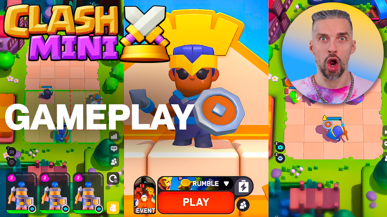 CLASH MINI - New Patch, New Game Mechanics, New Decks! // GAMEPLAY [iOS/Android]