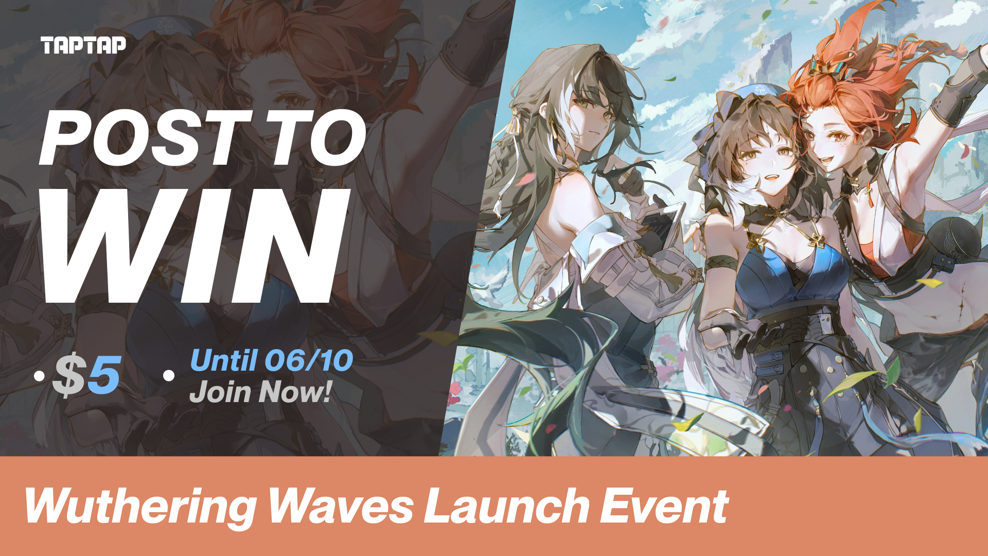 Celebrate the launch of Wuthering Waves! Post to win $5!