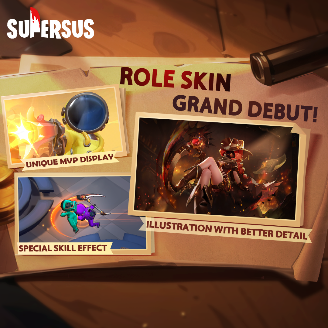 Super Sus - Role Skin ~ Grand debut!