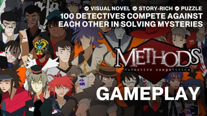 100 detectives compete against each other in solving mysteries | Gameplay - Methods