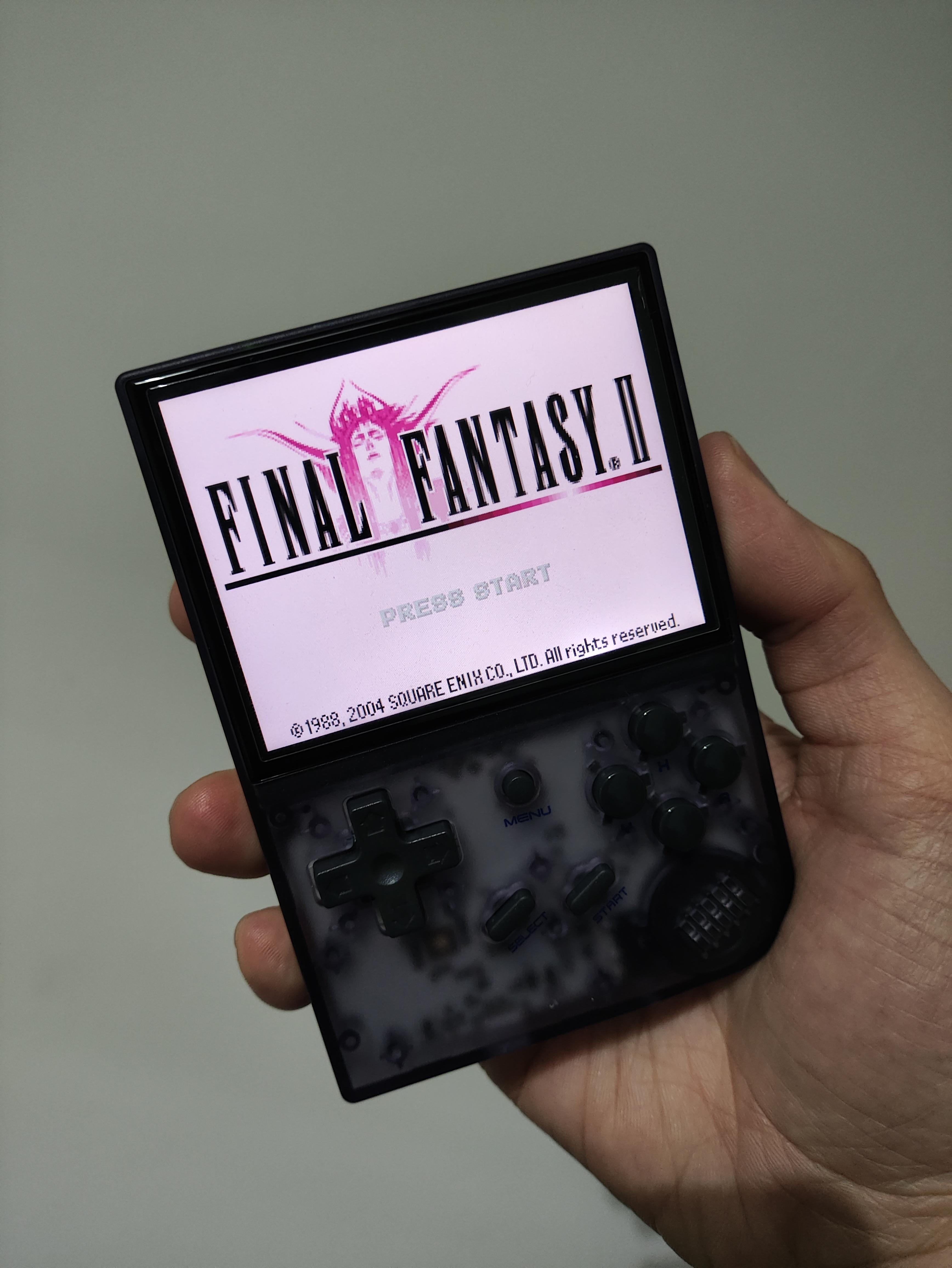 PRESS START: FFII (Progress: 0%)