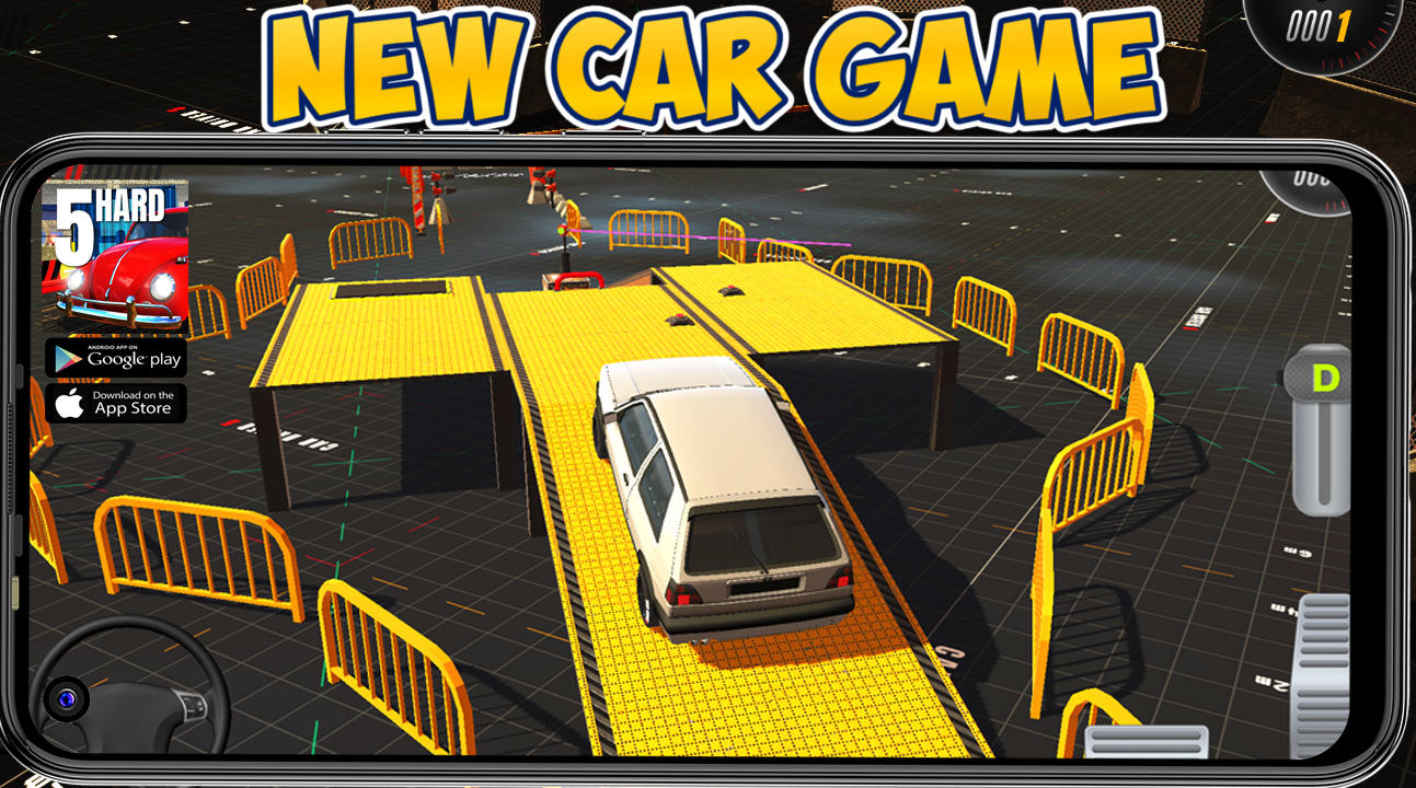 Car Driver 5 (HARD) Gameplay (Android,iOS)