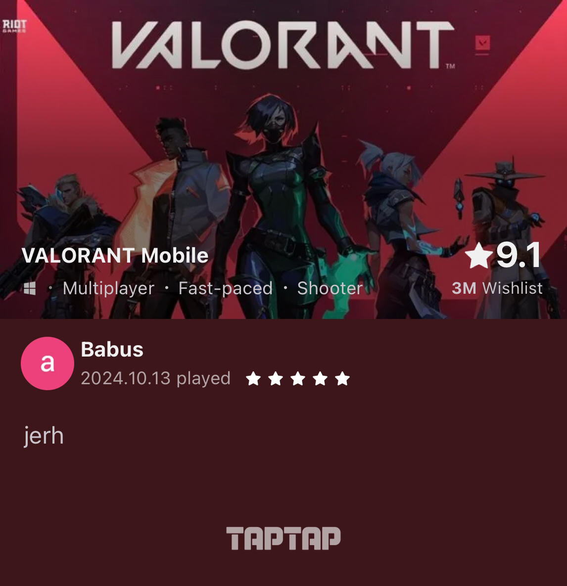 VALORANT Mobile - Babus's Posts - TapTap