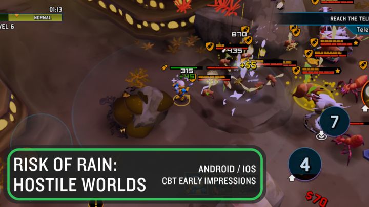 Risk of Rain but top-down and on mobile | Closed Beta Impressions - Risk of Rain: Hostile Worlds