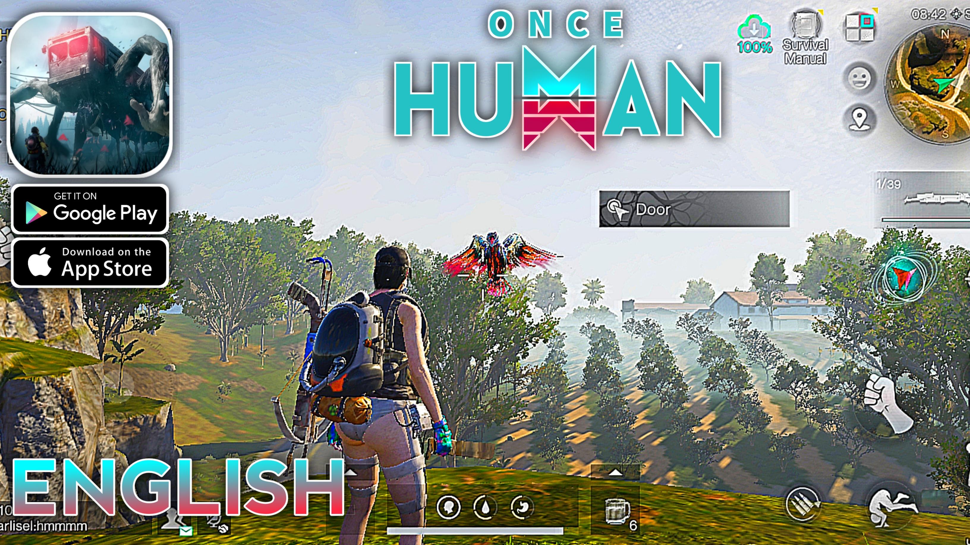 ONCE HUMAN MOBILE NEW ENGLISH BETA GAMEPLAY