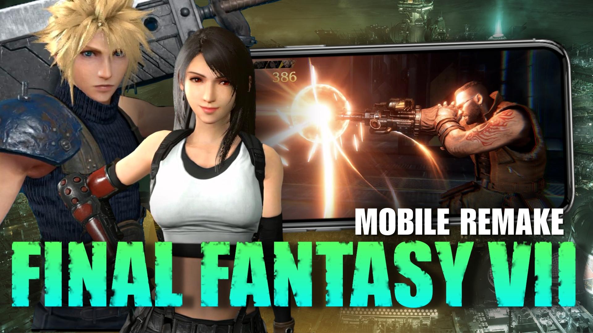 NEW Final Fantasy VII Remake For Mobile - Time Travel Back To 1997