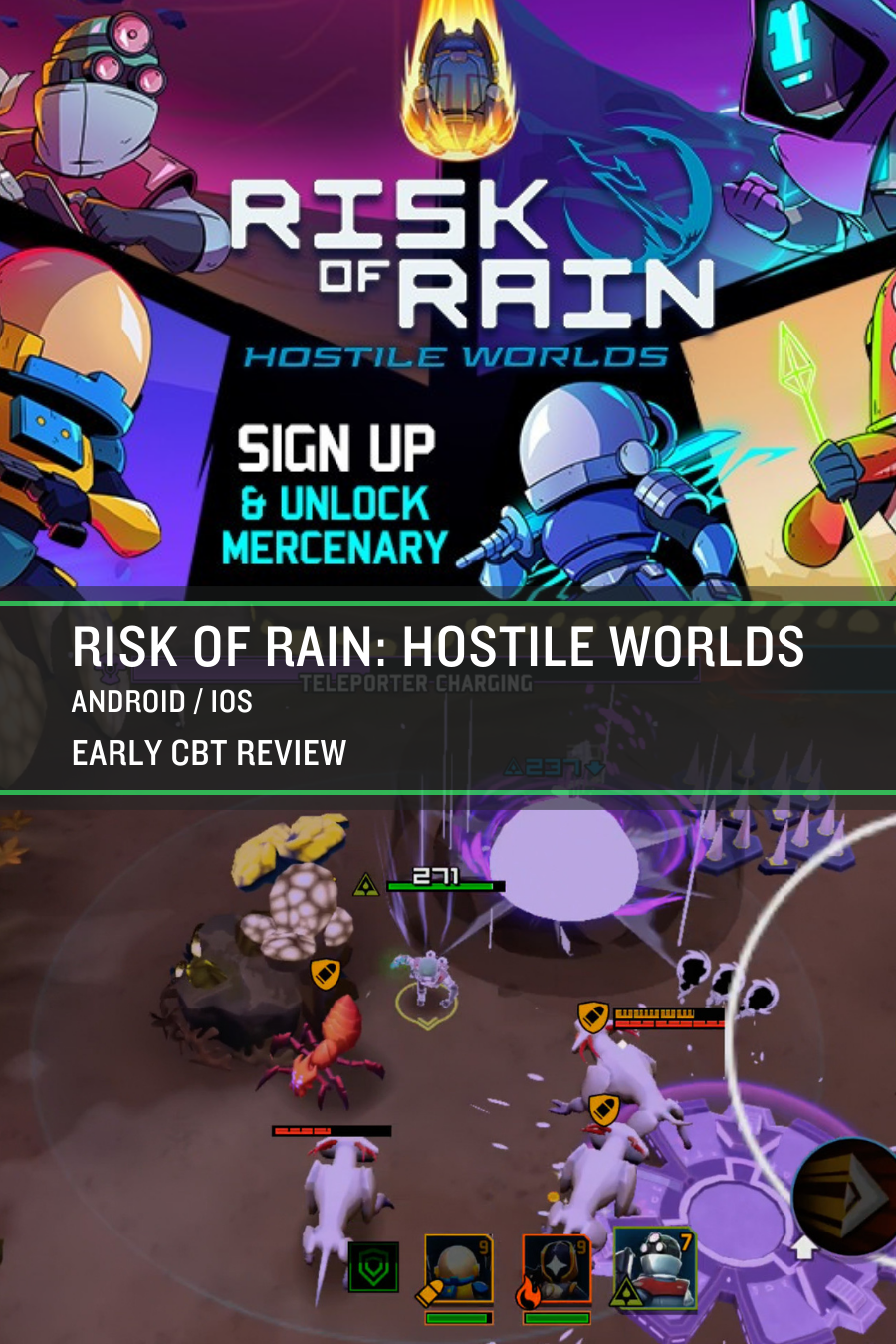 Faithful to the series and captures its gameplay magic | CBT Review - Risk of Rain: Hostile Worlds