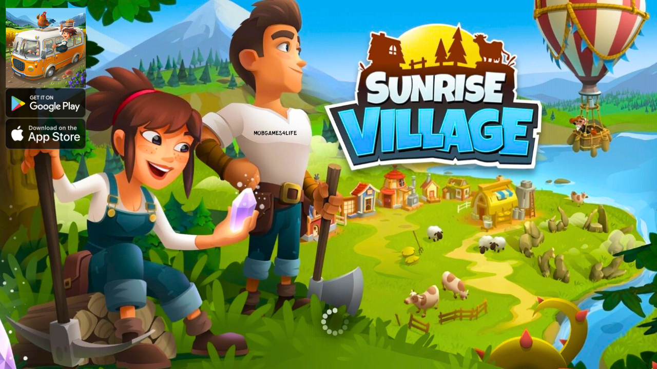 Sunrise Village: Farm Game - Gameplay Walkthrough (Android, iOS)