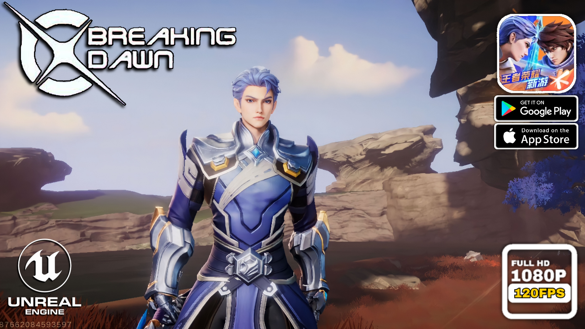 Honor of Kings reveals PvP fighting game Codenamed Breaking Dawn