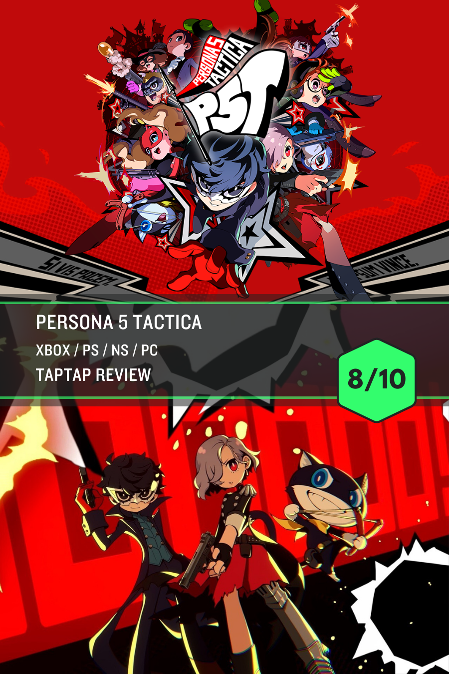 Persona 5 Tactica Review - Going All-out